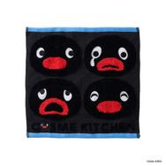 ＜ピングー＞タオルハンカチ ブラック \1,650（税込）