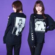 ブラック&ホワイト ロングスリーブＴシャツ