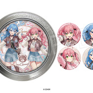 ミニ缶バッジ付き マグネット缶キャラメル販売価格：1,320円(税込)