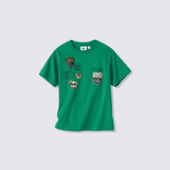 GU「KIDSグラフィックT JURASSIC WORLD」カラー： 55 GREEN
