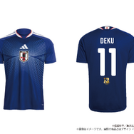 『僕のヒーローアカデミア』SAMURAI BLUE、「adidas サッカー日本代表 2026 ホーム レプリカ ユニフォーム」