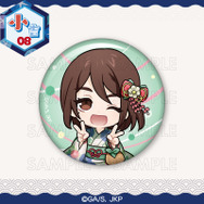 まるくじ「呪術廻戦 Summer memories YUKATA style」復刻版　小吉：缶バッジ【家入 硝子B】