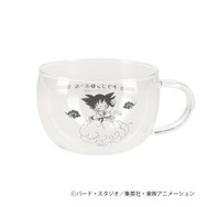 ドラゴンボール DELICIOUS菜館 耐熱ガラスカップ 悟空(おかわり)／悟空