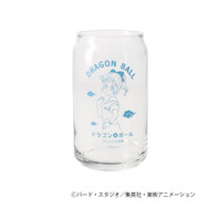 ドラゴンボール DELICIOUS菜館 缶型グラス 悟空／ブルマ