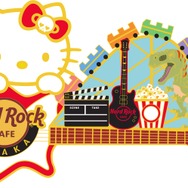 ハードロックカフェ 「Hello Kitty Collection」ユニバ―サル・シティウォーク大阪店 Hello Kitty City Icon Guitar Pin