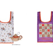 「さくらももこ ゆめいろ商店」先行販売グッズ：ちびまる子ちゃんエコポシェ エキゾチック（ランプ）　※表裏のデザイン（ポーチは1つ）