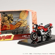 HJB240201BD バリバリ伝説 1/24 完成品バイク 巨摩郡 / Honda CB750F 後期角ミラー