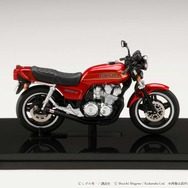 HJB240201BD バリバリ伝説 1/24 完成品バイク 巨摩郡 / Honda CB750F 後期角ミラー