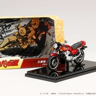 HJB240401BD バリバリ伝説 1/24 完成品バイク 巨摩郡 / Honda CB750F 前期丸ミラー