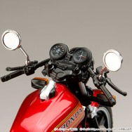 HJB240401BD バリバリ伝説 1/24 完成品バイク 巨摩郡 / Honda CB750F 前期丸ミラー
