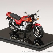 HJB240401BD バリバリ伝説 1/24 完成品バイク 巨摩郡 / Honda CB750F 前期丸ミラー