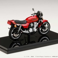 HJB240401BD バリバリ伝説 1/24 完成品バイク 巨摩郡 / Honda CB750F 前期丸ミラー