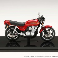 HJB240401BD バリバリ伝説 1/24 完成品バイク 巨摩郡 / Honda CB750F 前期丸ミラー
