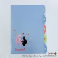 バーバパパ　インデックス付きクリアファイルＡ４（２種）