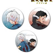 描き下ろし 鬼太郎の父&水木 戦う父の背中ver. 缶バッジ3個セット