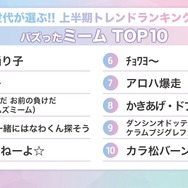 バズった【ミーム】TOP10