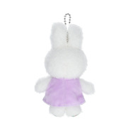 Flower Miffy ほわほわマスコットキーチェーン コスモスパープル