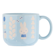 Flower Miffy エンボスマグカップ　ブルー