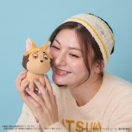 Palude アニメ『ハイキュー!!』モコモコあみぐるみキーホルダー（ツムキツネ） 使用イメージ