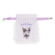 ギンガムチェック ミニ巾着
