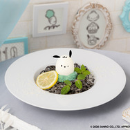 ポチャッコのきのこクリームパスタ