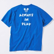 JOURNAL STANDARD「MICKEY MOUSE / ミッキー マウス 別注 サッカー プリント Tシャツ ブルーA」