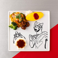 「ウルトラマン パスタ食堂 ウルスパ」テオとプッチーのお子様ランチ風ナポリタン（イメージ）