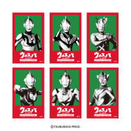 「ウルトラマン パスタ食堂 ウルスパ」ステッカー（ランダム全6種）　