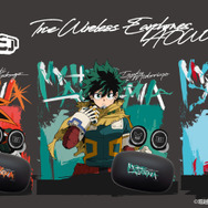 アニメ『僕のヒーローアカデミア』とオンキヨーのイヤホン「「AOW01 MARKII」がコラボレーション