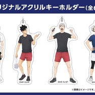 「アリナミン×ハイキュー!! 元気を繋げ！」オリジナルアクリルキーホルダー（全6種）