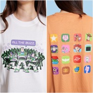 ＜Disney＞【トイ・ストーリー5】プリントワイドTシャツ、バックプリントワイドTシャツ