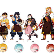 フォロー＆ハッシュタグ＆コラボ商品画像投稿で抽選で30名様に当たる！描き下ろしデザイン！ビッグアクリルスタンド（6体セット）