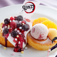 栗花落（つゆり）カナヲの花の彩りパンケーキ