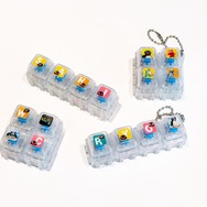 カスタム　キーボードキーホルダー （キーボード 各￥440/チェーン ￥110）