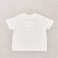 ウサハナシルバー箔プリントTシャツ（￥3,490）