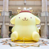 「ランドマークプラザ」ポムポムプリン巨大バルーン
