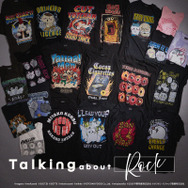 Tシャツコレクション”Talking about Rock”