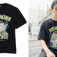 Tシャツ　DRINKING LICENCE　 (size:M～XL)　5,500円(税込)