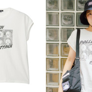 ワイドノースリーブ　POLLEN ATTACK　(size:M～L)　4,400円(税込)