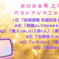[2026年上半期ベストTVアニメは？]第1位～第5位までを一気に見るならコチラ
