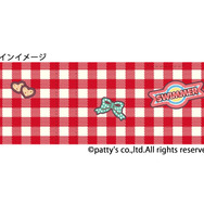 「SWIMMER×PEKOコラボハートクッキー缶」缶側面デザインイメージ