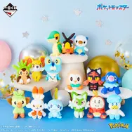 「一番くじ Pokemon 30th ANNIVERSARY vol.2」　C賞～G賞の「旅立ちの3匹 ぬいぐるみ」各種