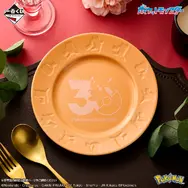 「一番くじ Pokemon 30th ANNIVERSARY vol.2」　B賞：ピカチュウ（メスのすがた）30周年記念プレート　使用イメージ