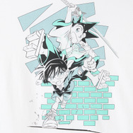 アニメ『真・侍伝YAIBA』×グラニフ　「サムライと名探偵｜Tシャツ」部分アップ