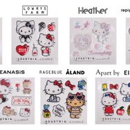 アダストリア サンリオキャラクターズ第8弾コラボ　店頭限定ノベルティ「オリジナルぷっくりステッカー」
