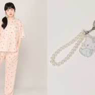 サンリオキャラクターズ×Heather　ルームウェアSET、フラワーリップチャーム