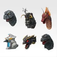 「一番くじ ゴジラ 最恐怪獣王列伝」G賞：モンスターヘッドマグネット（ランダム全6種）