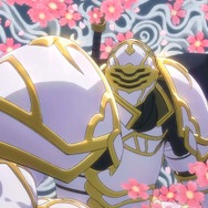 夏アニメ『骸骨騎士様、只今異世界へお出掛け中II』第1話「死闘？ 白銀の騎士対白銀の騎士！」先行カット