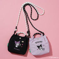unify × Sanrio characters「クロミが刺繍されたミニポシェット SUPK-03K」全2色