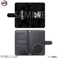 鬼殺隊 手帳型スマホケースLL